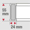 BMI 694030EM 694030EM Magneetwaterpas Incl. magneet 30 cm 0.5 mm/m