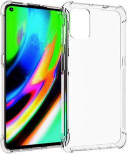 iMoshion Hoesje Geschikt voor Motorola Moto G9 Plus Hoesje Siliconen - iMoshion Shockproof Case - Transparant