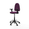 Piqueras y Crespo B2D01RP - Bureaustoel - Hoogteverstelbaar met armleuning - Paars