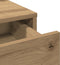 vidaXL - Kaptafel - met - Lades - - - Artisan - Eiken, - 100x41x140 - cm