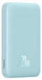 Baseus Mini 6.000 mAh - Powerbank - Draadloos opladen 15W - Blauw