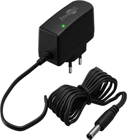 12 volt power supply 7.2 W 0.6 A with DC plug 5.5 mm x 2.1 mm perfect as a replacement power supply