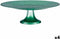 Taartplateau Groen Glas 32,5 x 10,5 x 32,5 cm (4 Stuks)