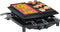Steba RC4plusdelux - Gourmet - 3-in-1 - Steengrill - 8 personen - PFAS VRIJ - RVS/Zwart