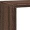 vidaXL - Kamerscherm - / - boekenkast - 137,5x29x103,5 - cm - hout - bruin - eiken
