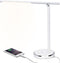 Aigostar Vince - Bureaulamp LED dimbaar - 5 lichtkleuren 10 helderheidsmodi - Opvouwbaar - USB opladen - Wit