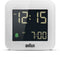 Braun BC08 - Wekker - Klok Snooze Zoemer alarm - Wit