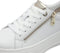 Tamaris COMFORT Essentials - Lage Sneakers - T-FLOW EFFECT - Witte Nappa - Maat 40