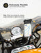 Fiets telefoonhouder, metalen motorstuurbevestiging voor telefoon, scooter en smartphone 4.0-7.0 inch met 360 ° rotatie