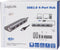 LogiLink UA0307 - USB Hub - 4x USB 3.2 Gen 1 Type-A - Aluminium
