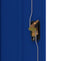 vidaXL - Kantoorkast - 90x40x140 - cm - metaal - grijs - en - blauw