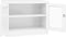 vidaXL - Kantoorkast - 90x40x70 - cm - staal - wit