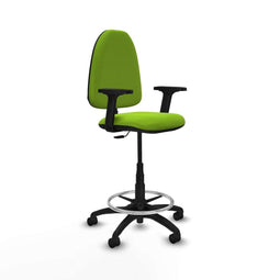 Piqueras y Crespo B2D01RN - Bureaustoel - Hoogteverstelbaar met armleuning - Pistache