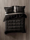 Heckett & Lane dekbedovertrek Koby Black 140x200/220