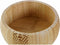 Snackdienblad DKD Home Decor Zwart Multicolour Natuurlijk Bamboe 15 x 15 x 5,5 cm