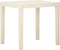 vidaXL - Tuintafel - 79x65x72 - cm - kunststof - wit