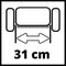 Einhell GC-SA 1231/1 - Elektrische Verticuteerder/Beluchter - 1200 W - 31 cm maaibreedte - 28 L opvangbak - Tot 300 m² gazon