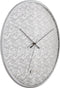 Karlsson Wandklok Disco - Zilver - Ø40cm - Wandklok Scandinavisch