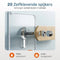 Skoov Zelfklevende Haakjes - Slingerklemmen - RVS - Waterproof - 20 Stuks (20 stuks)