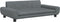 vidaXL Kinderbank 100x54x33 cm fluweel donkergrijs