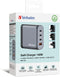 Verbatim GNC-140 - GaN Oplader - 4 Poorten 140W USB A/C