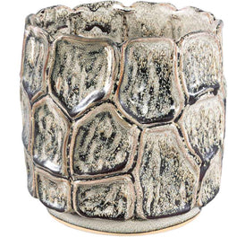 PTMD Madge Bloempot - 21x21x21 cm - Keramiek - Creme