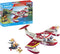 PLAYMOBIL 71463 - Brandweervliegtuig - Blusfunctie