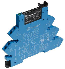 Finder 38.61.7.006.0050 Koppelrelais 6 V/DC 6 A 1x wisselcontact 1 stuk(s)