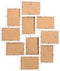vidaXL - Fotolijst - voor - 10x(10x15 - cm) - foto - MDF - wit