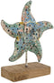 Decoratieve figuren Home ESPRIT Mediterrane Zeester 22 x 8 x 25 cm