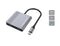 Conceptronic DONN13G - USB 3.2 Gen 1 Type-C Hub - 4K Ultra HD - Grijs