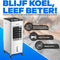 Breeze CoolBreeze - Mobiele Luchtkoeler 3-in-1 - Stil Compact Energiezuinig - Grijs