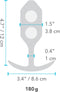 B-Vibe - Snug Plug 3 Lime