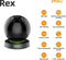 Imou Rex 4MP - Beveiligingscamera Binnen - 355° Draaien 90° Kantelen - Black Pearl