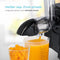 Goodforce Slowjuicer - Krachtige Juicer - 95% Sapopbrengst - Donker Blauw Zwart