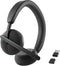 Dell WL3024 - Draadloze headset - AI-ruisonderdrukking - Zwart