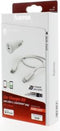 Hama 00183297 - Oplader - Snelladen via USB-C en Lightning - Wit
