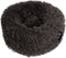 District 70 FUZZ - Hondenmand Donutvormig - Zacht Pluche - Zand - Small Ø 45 cm