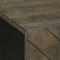 vidaXL - Tv-meubel - 105x33x46 - cm - massief - mangohout - zwart