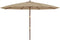 vidaXL - Parasol - met - houten - paal - 400x273 - cm - taupe