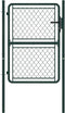 vidaXL - Poort - 100x150 - cm - staal - groen