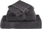 vidaXL - Badhanddoeken - SOLUND - 2 - st - 600 - g/m² - 70x140 - cm - antraciet