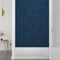 vidaXL - Wandpanelen - 12 - st - 0,54 - m² - 30x30 - cm - fluweel - blauw