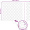 vidaXL - Hexagon - Fence - 0,8x25 - m - Gegalvaniseerd - staal