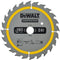 DeWalt DT1949-QZ - Zaagblad 165mm - Robuust voor hout en composiet - 24° tandhoek