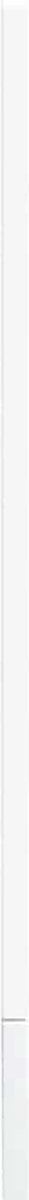vidaXL - Vaatwaspaneel - Porto - 60x1,5x67 - cm - bewerkt - hout - wit