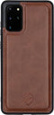 iMoshion Hoesje Geschikt voor Samsung Galaxy S20 Plus Hoesje Met Pasjeshouder - iMoshion Uitneembare 2-in-1 Bookcase met rits - Bruin