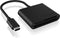 Icy Box IB-CR301-C3 - Geheugenkaartlezer - USB 3.2 Gen 1 Type-C - Zwart