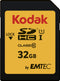 Kodak SDHC 32GB - Geheugenkaart Class 10 UHS-1 U1 - Zwart