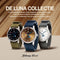 Johnny Loco Luna II - Horloge Heren - Roestvrij Stalen Kast - Saffierkristal - 41,3mm - Waterdicht tot op 100M - Gold